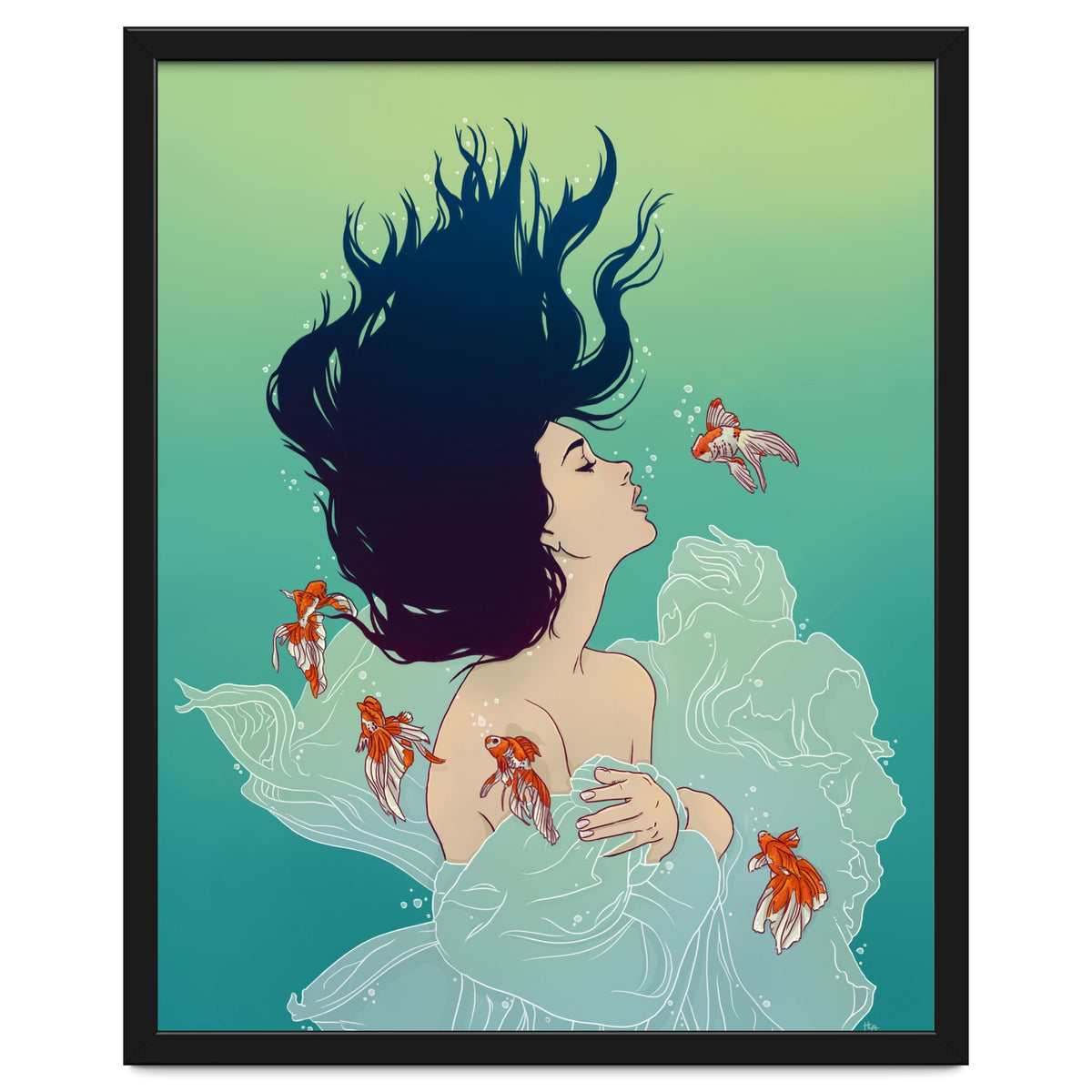 Underwater Lady