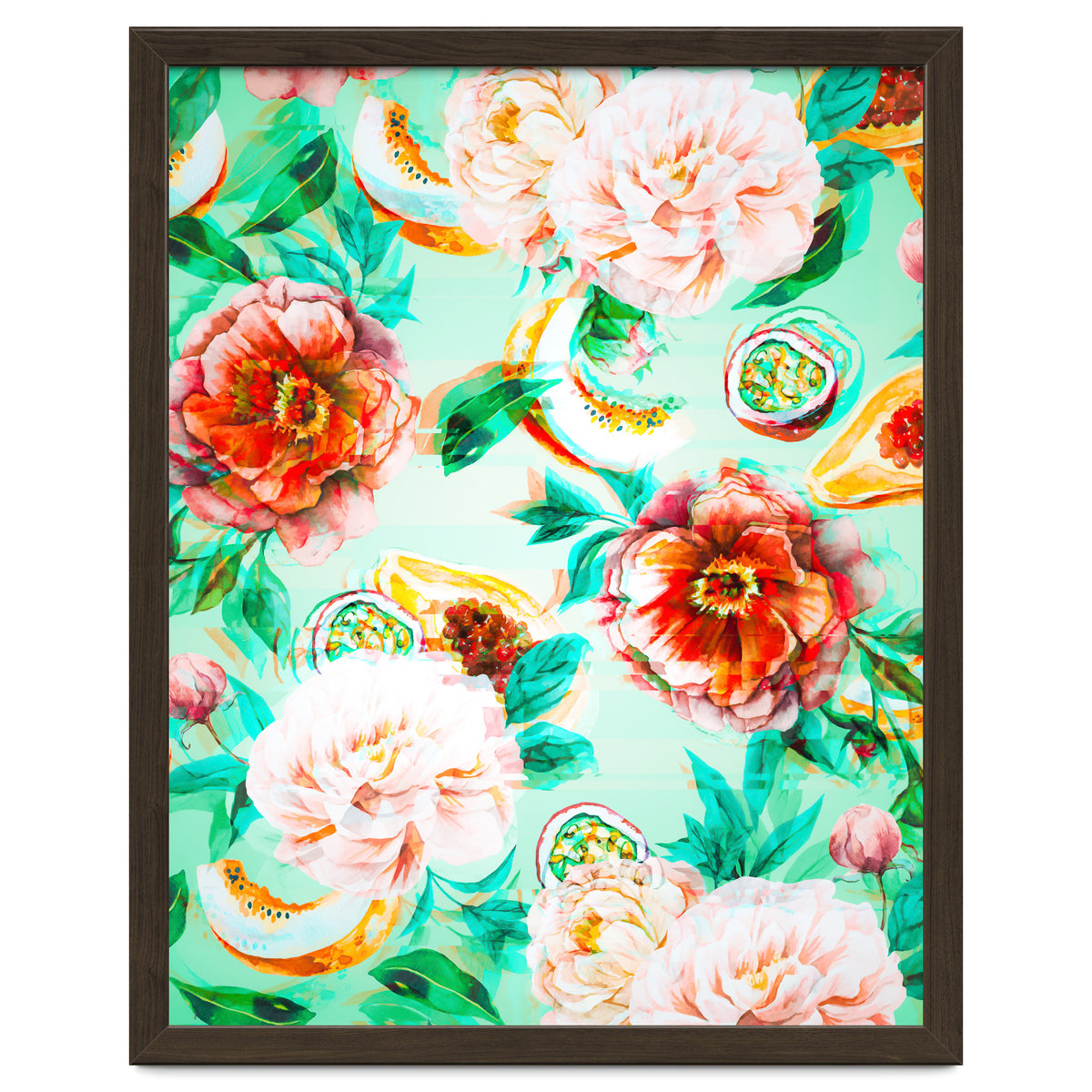 Tropical flowery fruit glitch