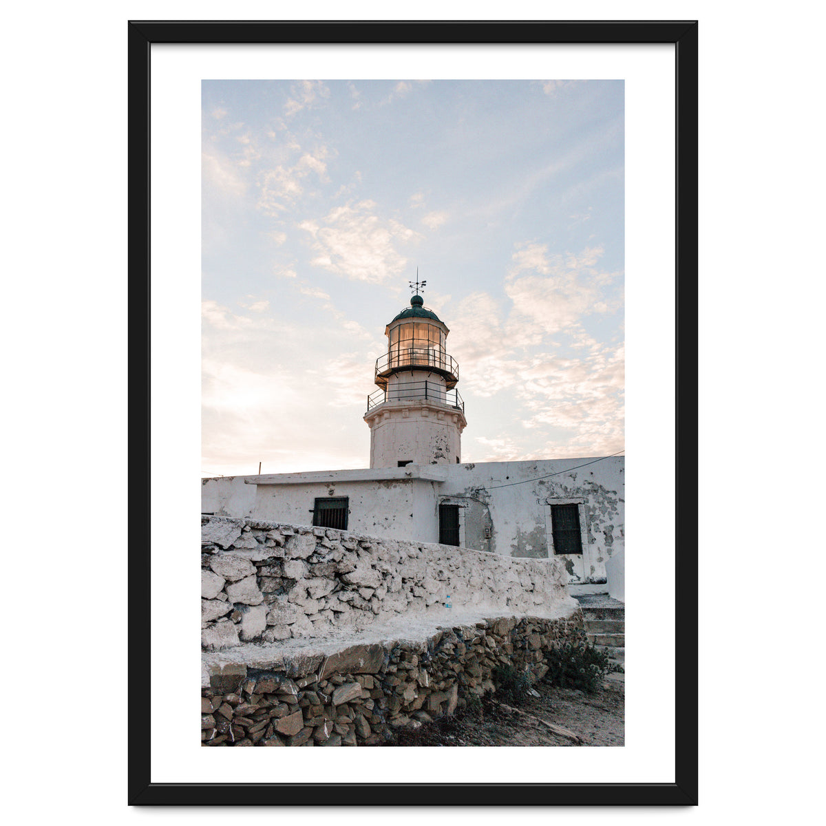 Armenistis Lighthouse Portrait