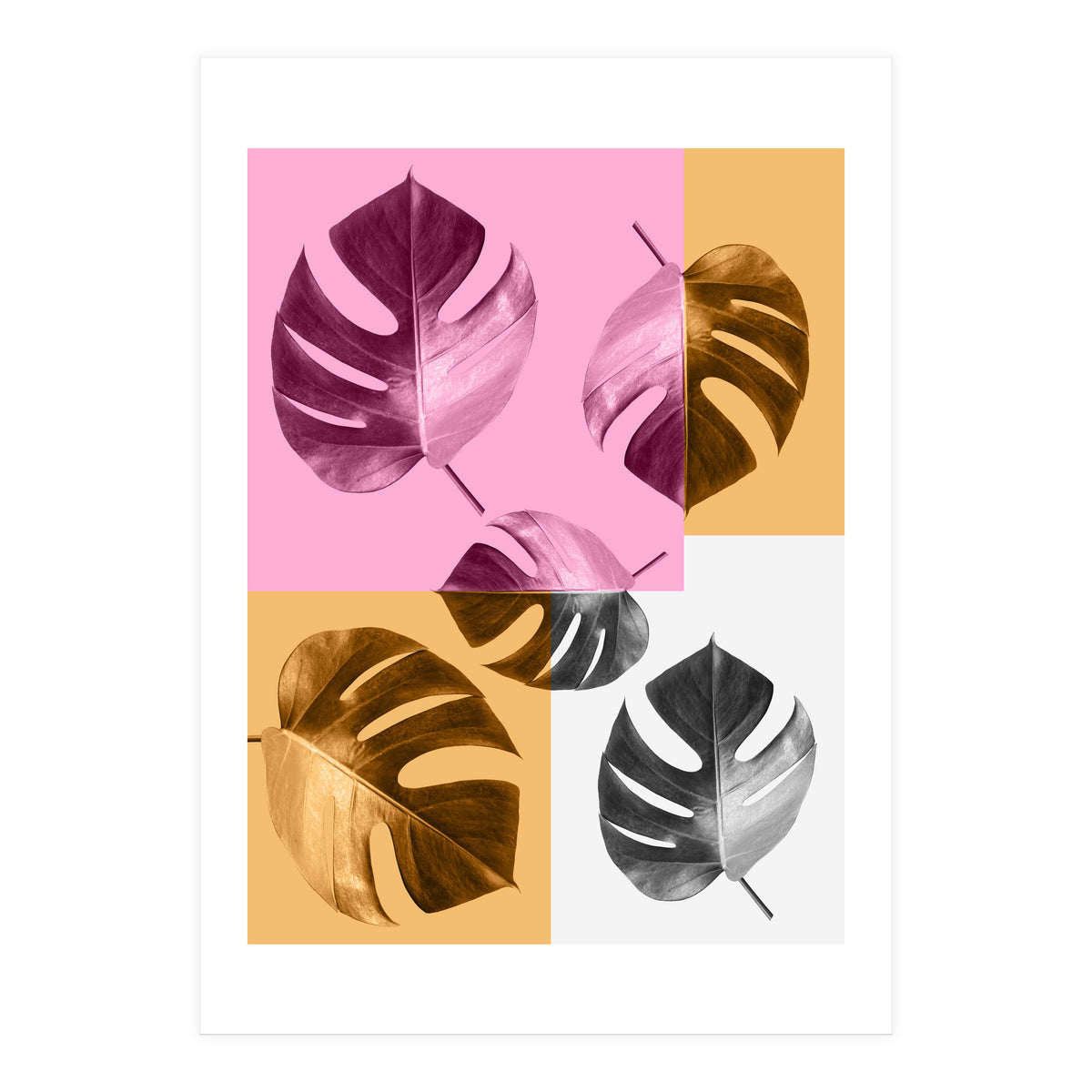 Tropical collage III (Print Only)