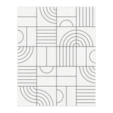 My Favorite Geometric Patterns No.19 - White (Print Only) thumbnail