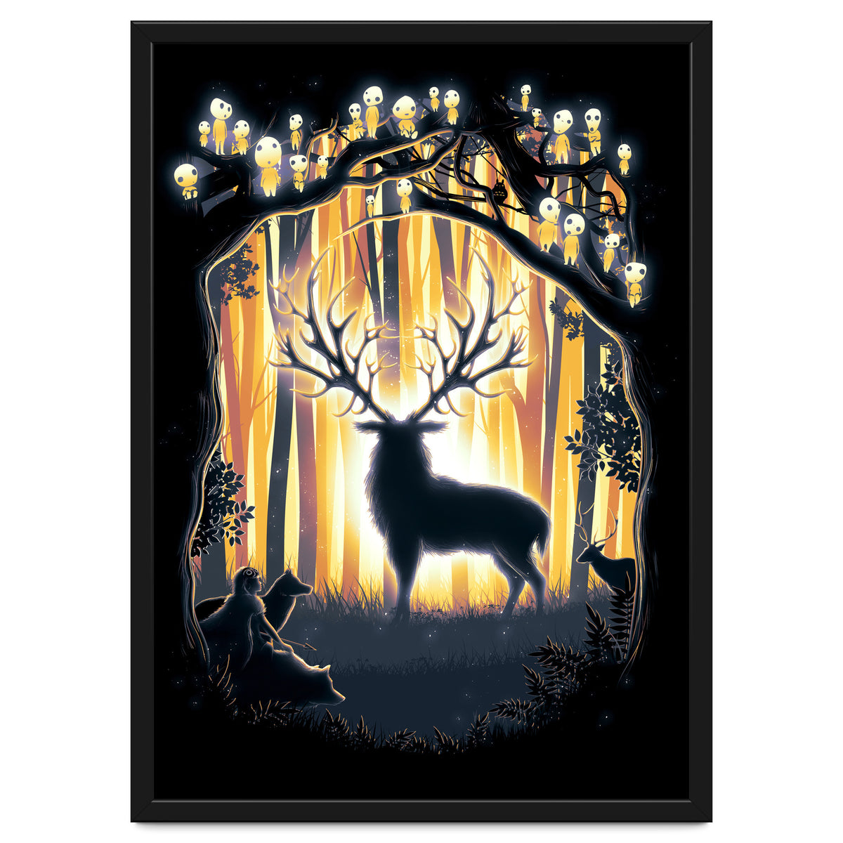 Deer God Please Save Our Forest