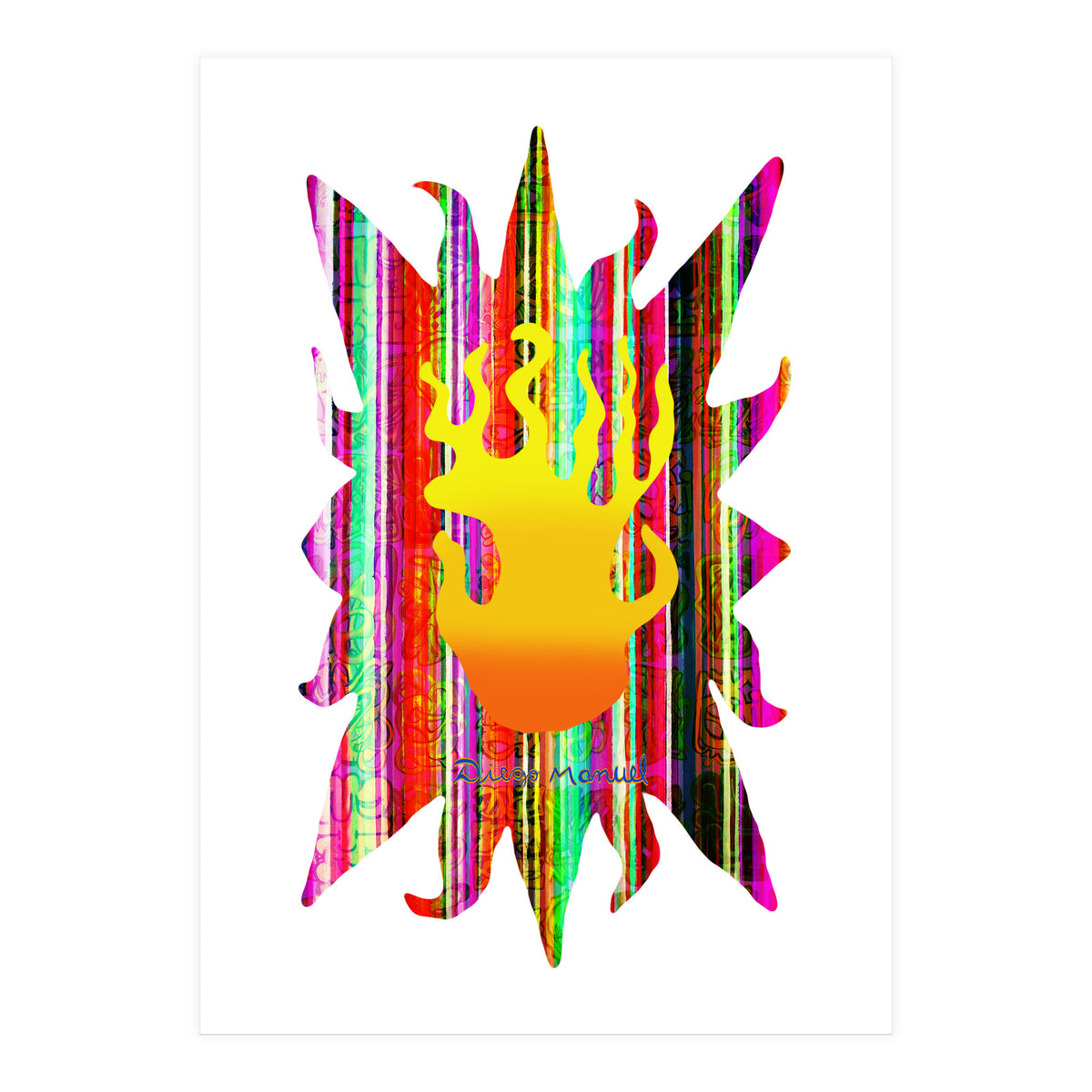 Fuego 16 Copia (Print Only)