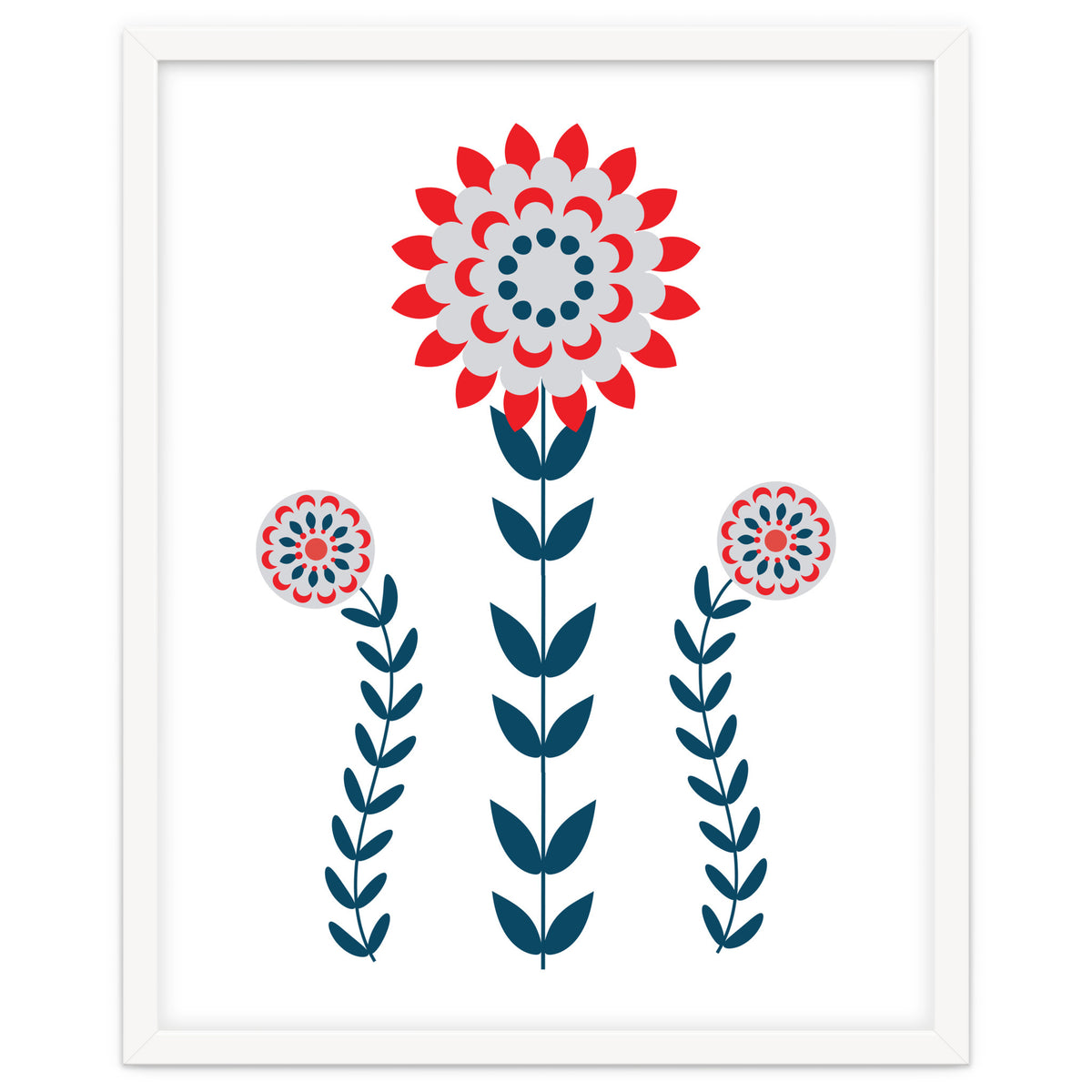Scandi Folk Flowers