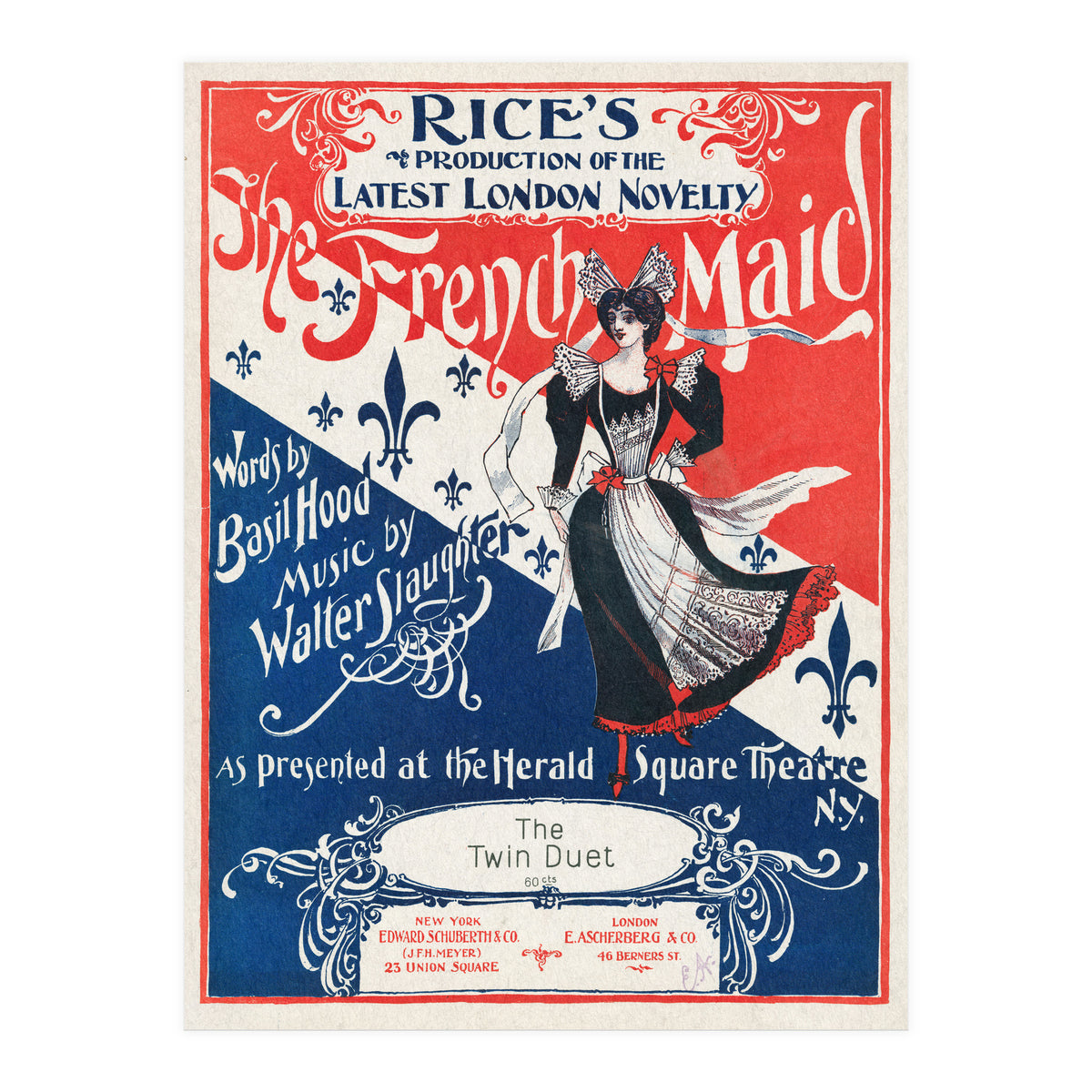 The French Maid - Production Advertisement (Print Only)