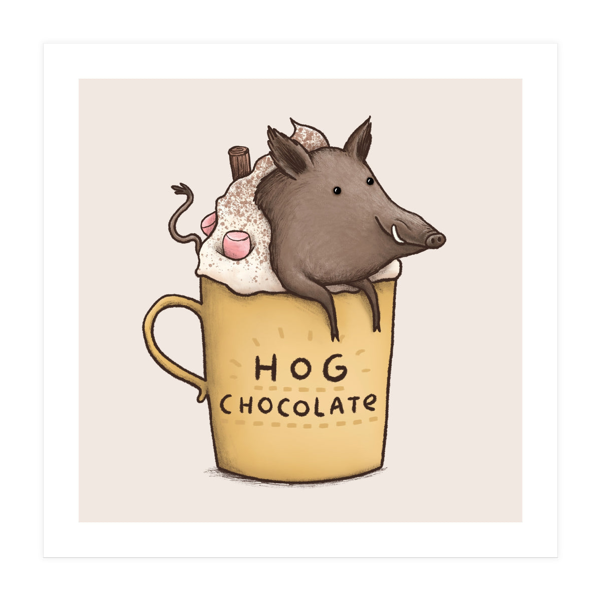 Hog Chocolate (Print Only)
