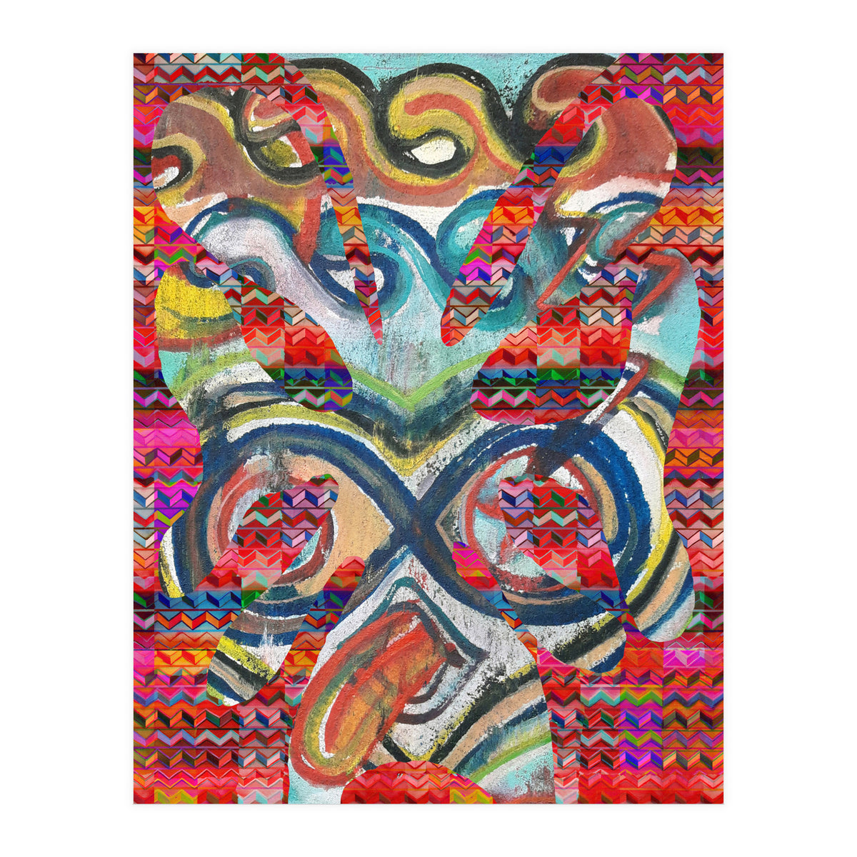 Pop Abstract 2023 Tapiz 22 (Print Only)