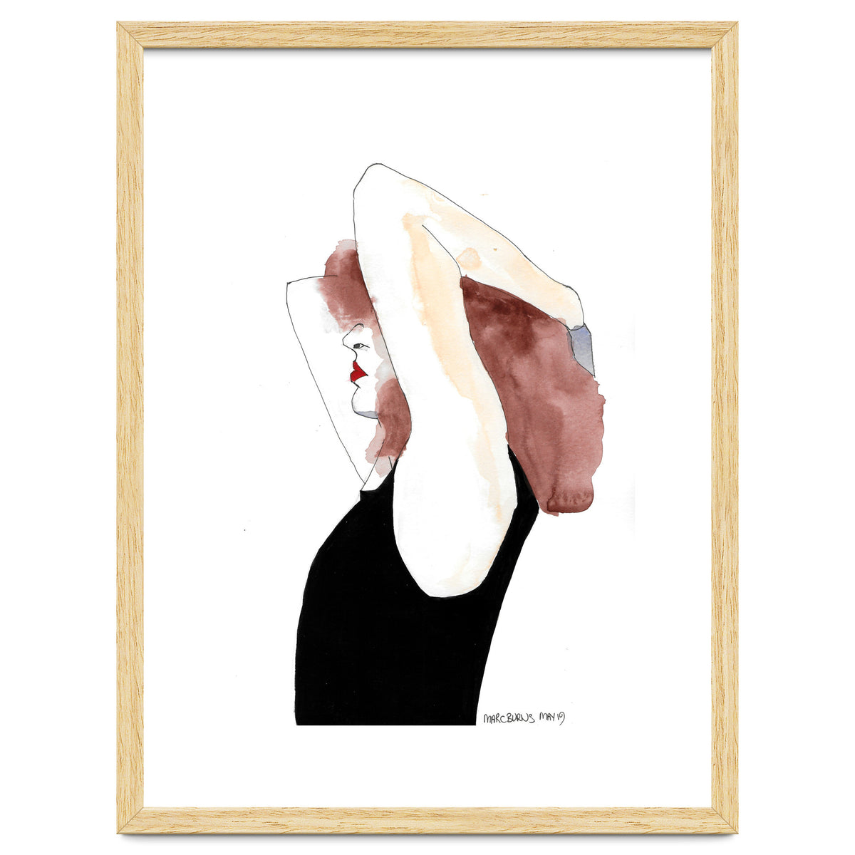 Untitled #6 - Woman in a black vest