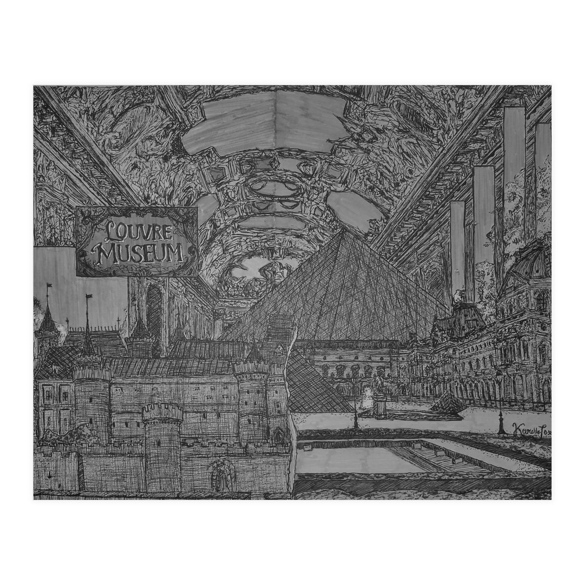 Heydar Aliyev Center B&W (Print Only)