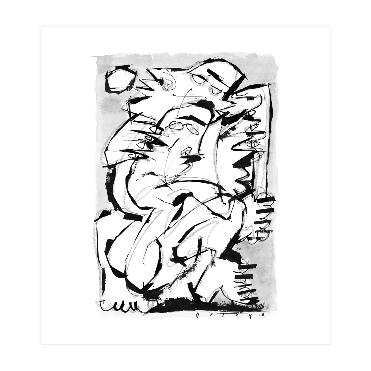 It's Okay - b&w (Print Only)