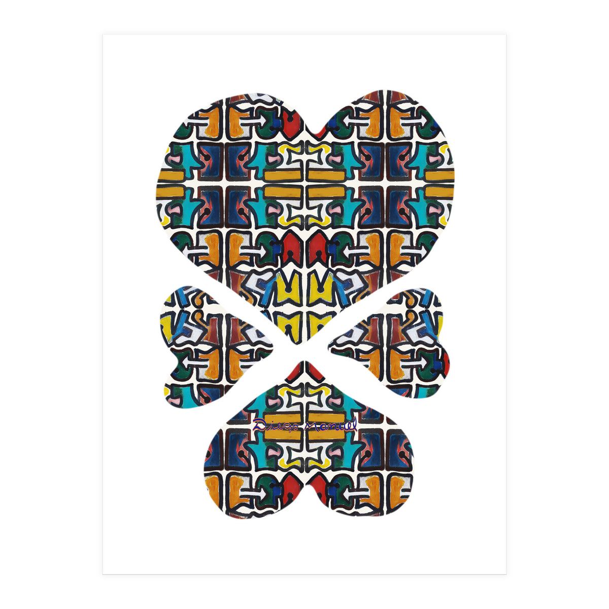 4 Corazones 8  (Print Only)