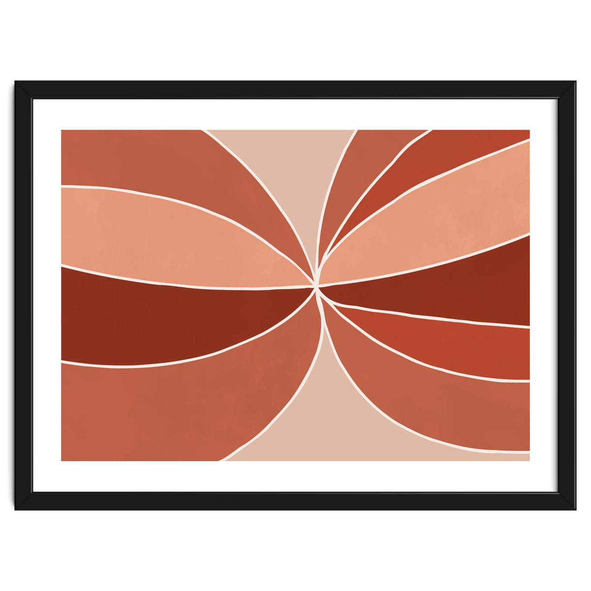 Boho Earth Tones Lines