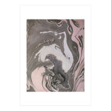 Pink and gray marbled paper  (Print Only) thumbnail