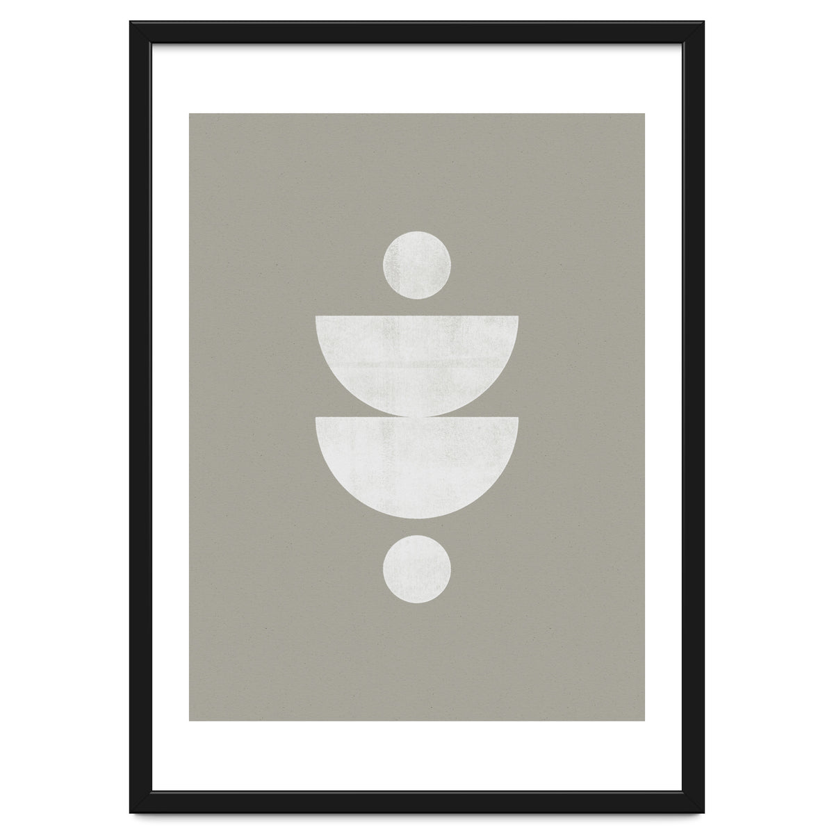 Mid-Century Modern No.23 - Woodblock Print