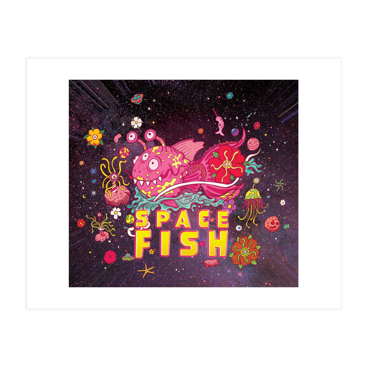 Space Fish  (Print Only)