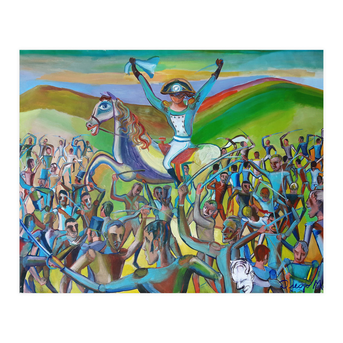 Batalla De Tucuman (Print Only)