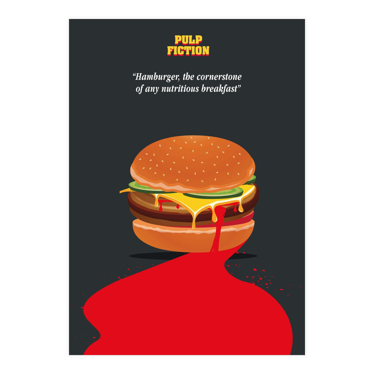 Jules Pulp Fiction movie poster (Print Only)