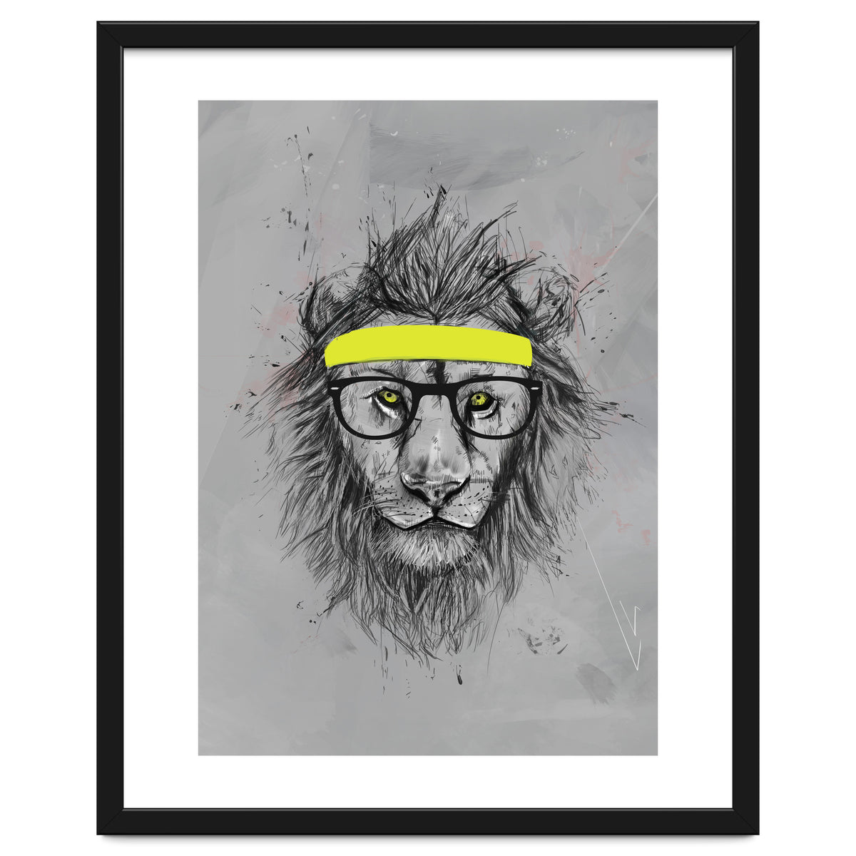 Hipster Lion