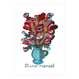 Flores Y Ojos 3d (Print Only) thumbnail