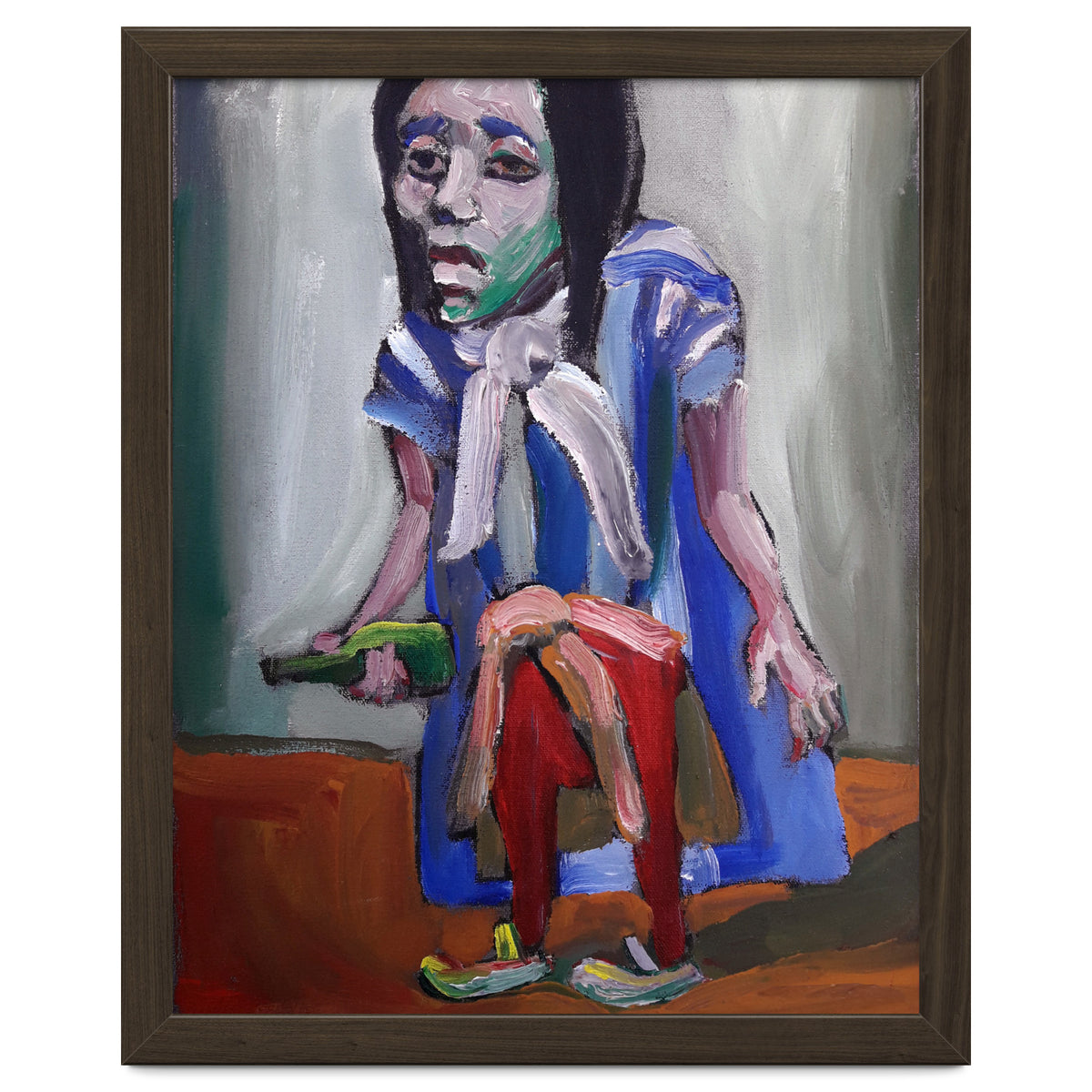 The fan, people from the neighborhood