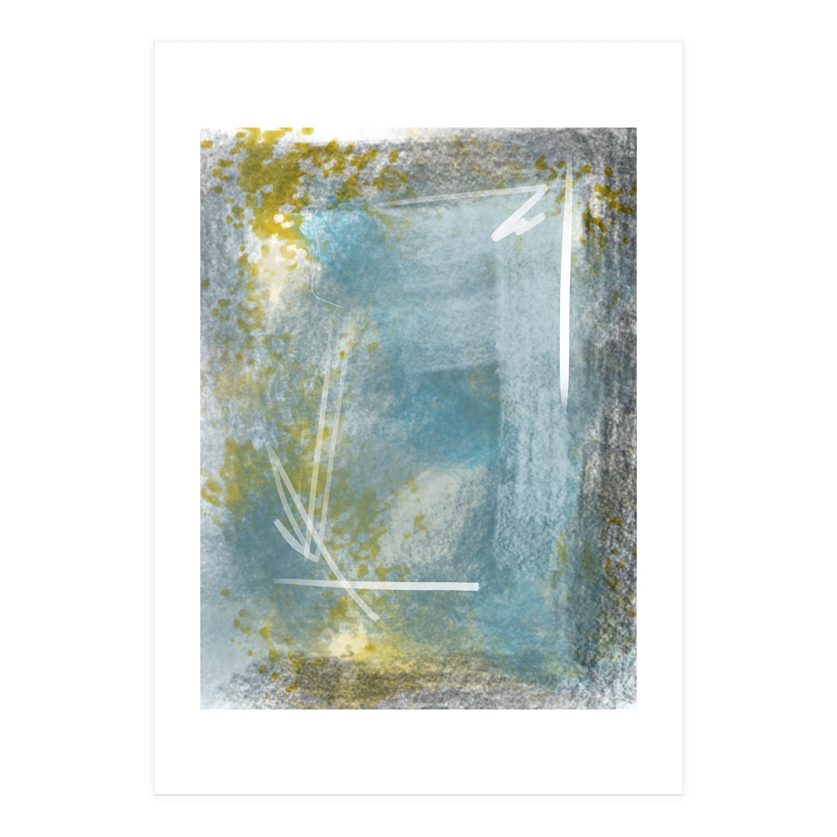 Abstract Green (Print Only)