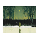 Eerie Woods Landscape (Print Only) thumbnail