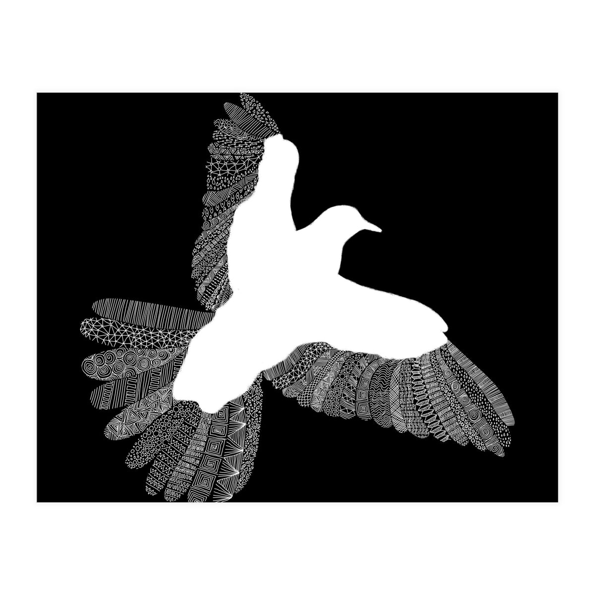 Bird Black (Print Only)