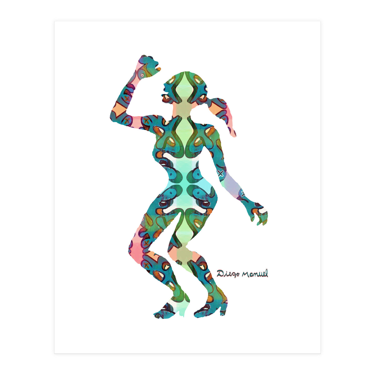 Dance Girl 2  (Print Only)