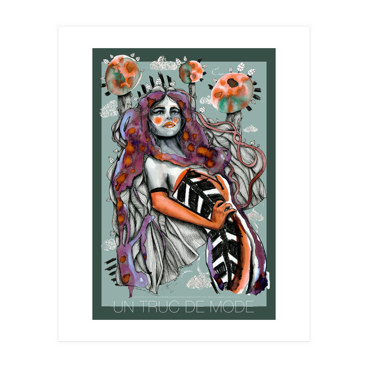 Chloé In The Woods (Print Only)