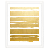 Gold Vibes Only | Luxe Shimmer Metallic Graphic Abstract | Golden Happiness Good Vibes thumbnail