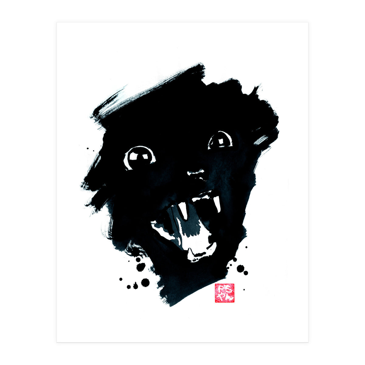 Scream Cat (Print Only)