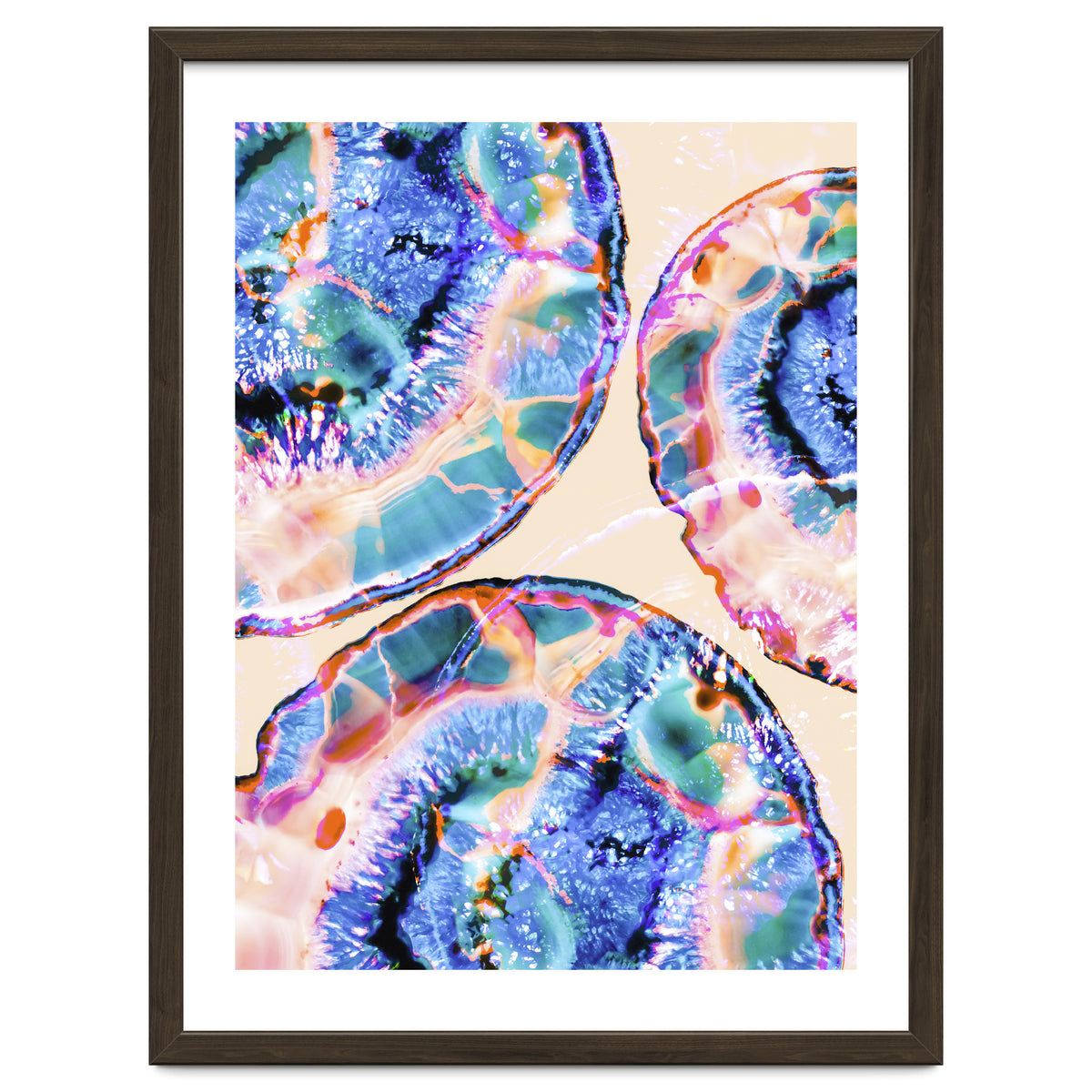 Abstract Agate Painting