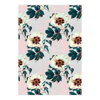 Flowery blooming with geometric (Print Only)