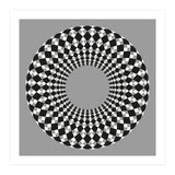 Black and white round (Print Only) thumbnail