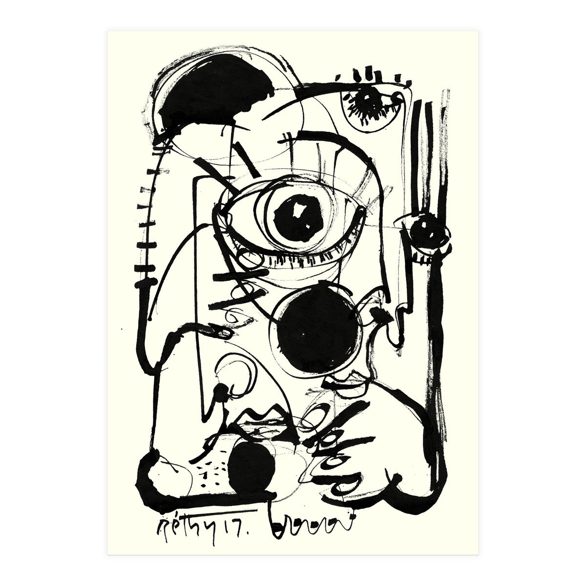 Staring Into Infinity (Print Only)