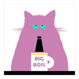 Big Boss Lilac Cat  (Print Only) thumbnail