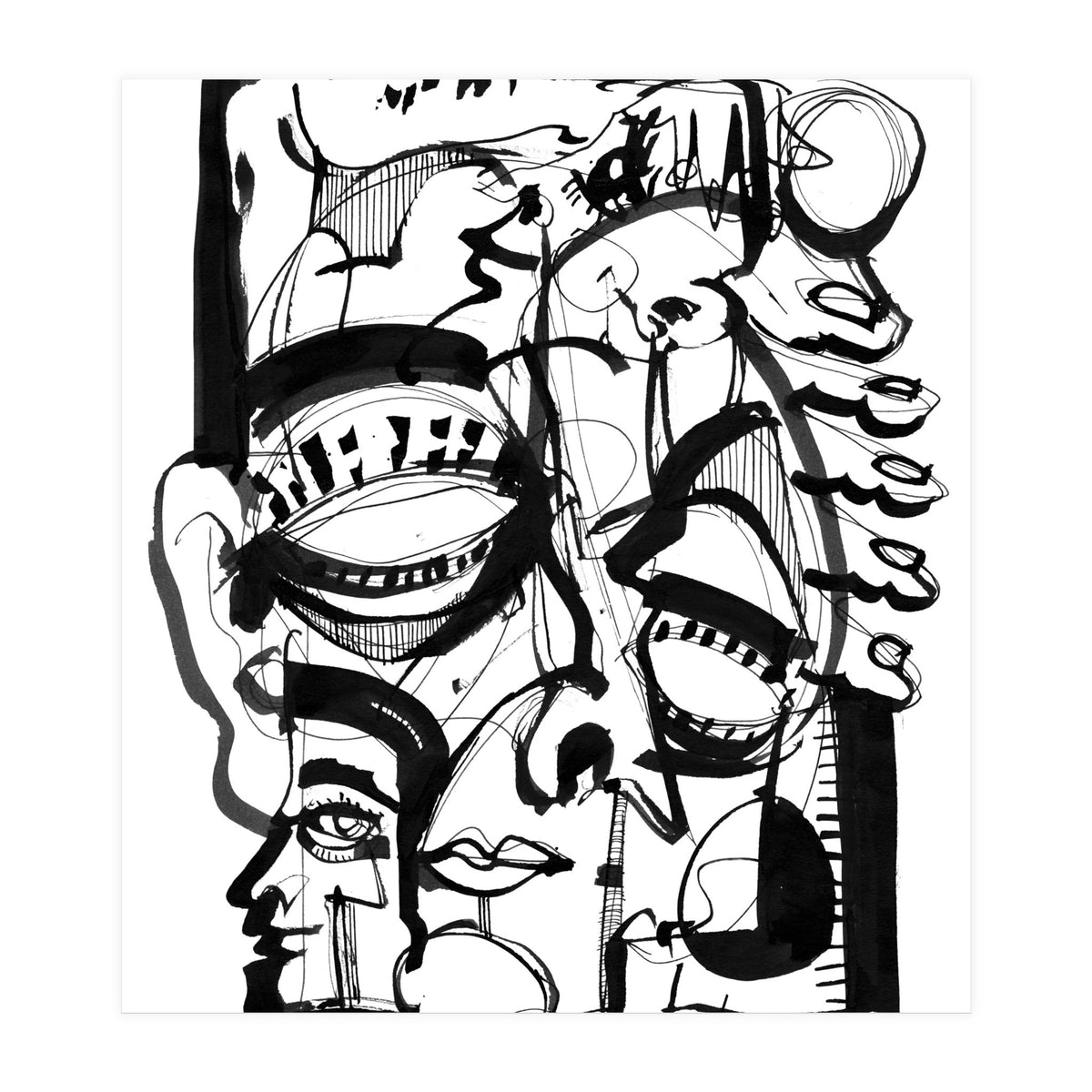 Weird Sensation - b&w (Print Only)