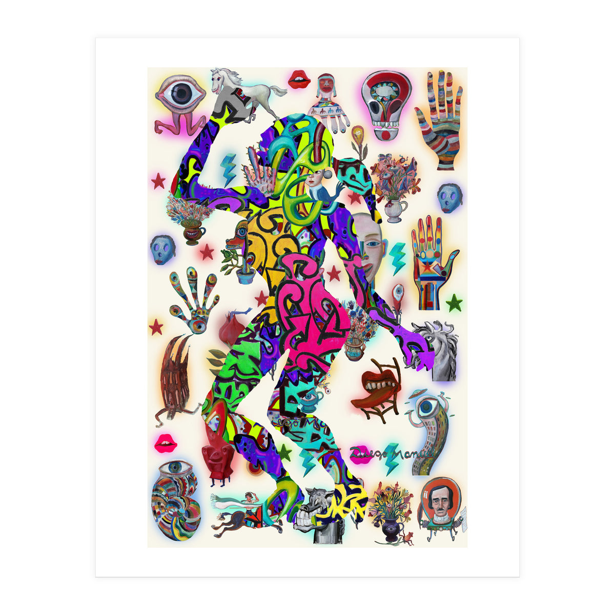 Dance Girl B 43 (Print Only)