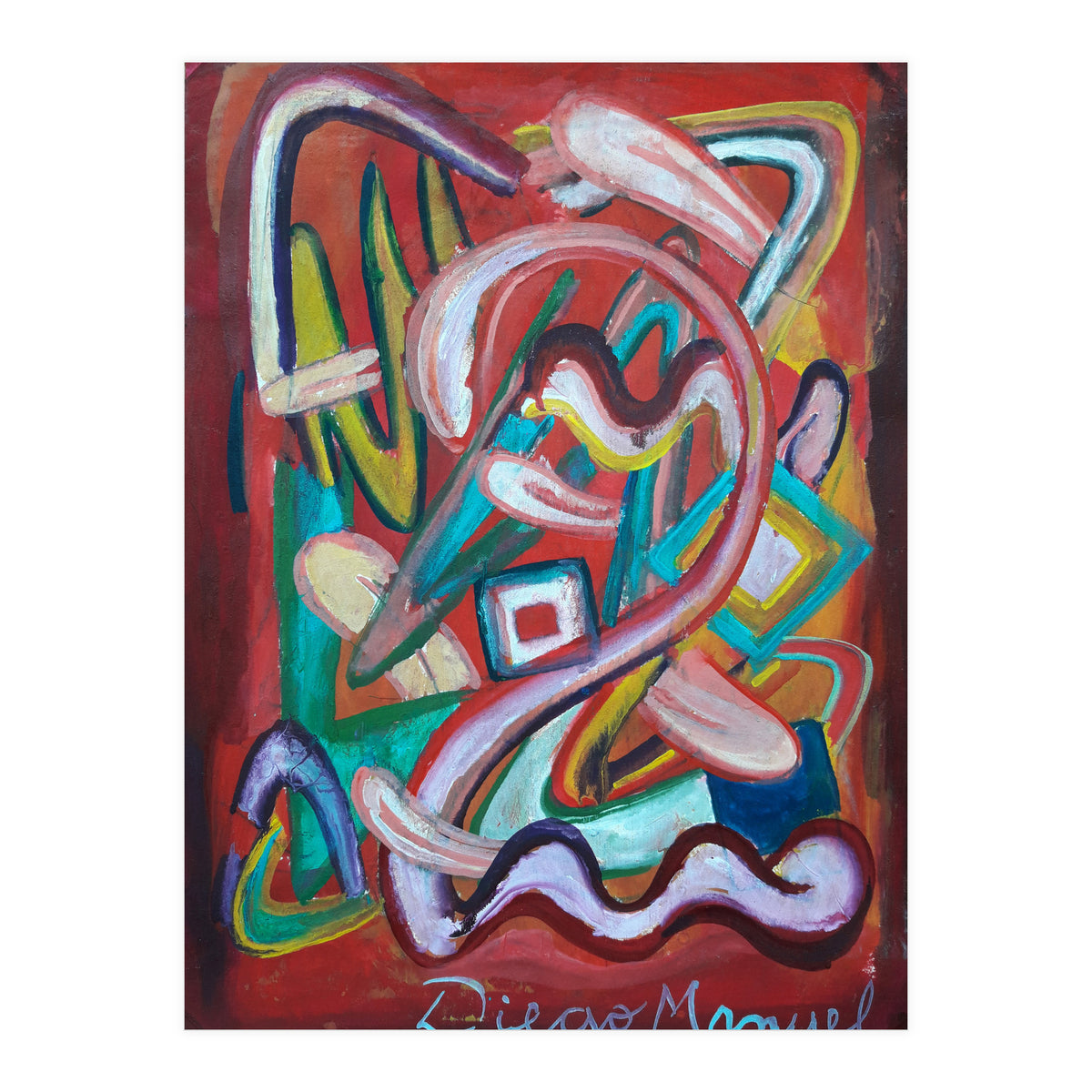 Formas Lenguas Rayos Y El 2 (Print Only)