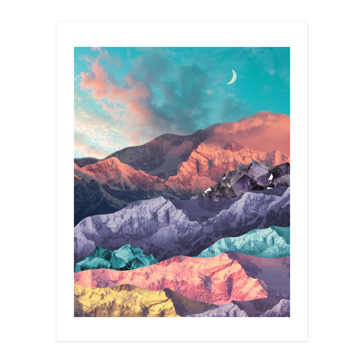 Moon Mountains (Print Only)
