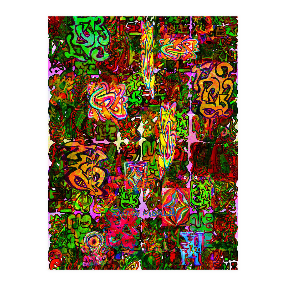 Graffiti Digital 2022 411 (Print Only)