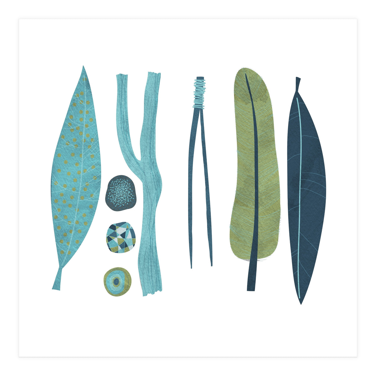 Sticks And Stones (Print Only)