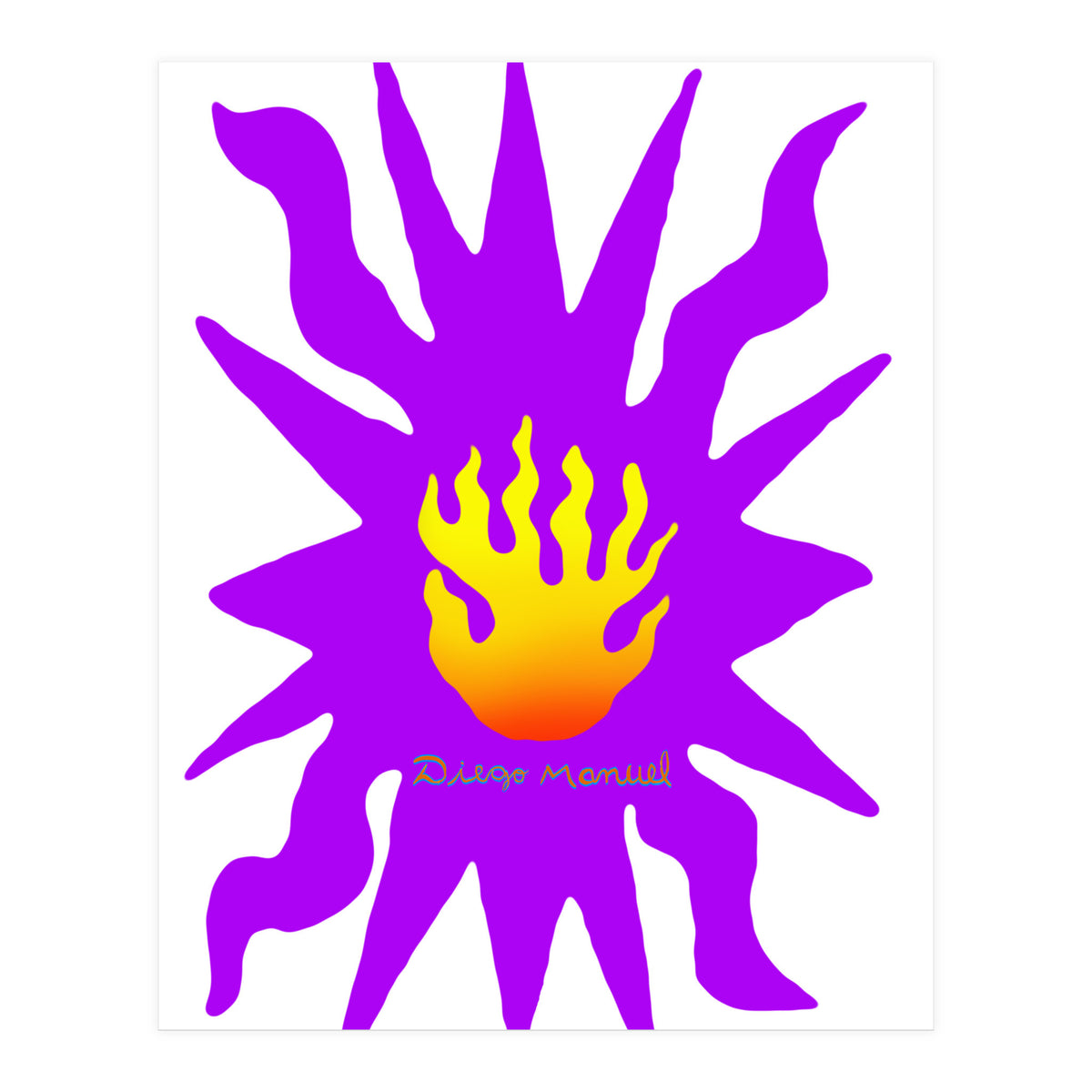 Fuego 39 Copia (Print Only)