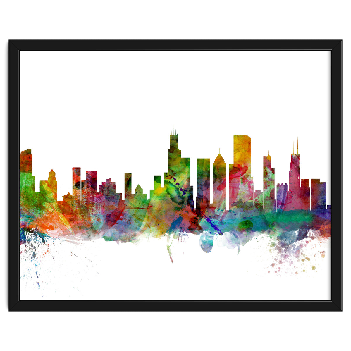 Chicago Illinois Skyline