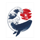 The Wave whale (Print Only) thumbnail