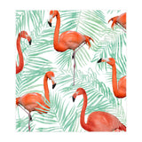 Flamingo And Mint Palm (Print Only) thumbnail