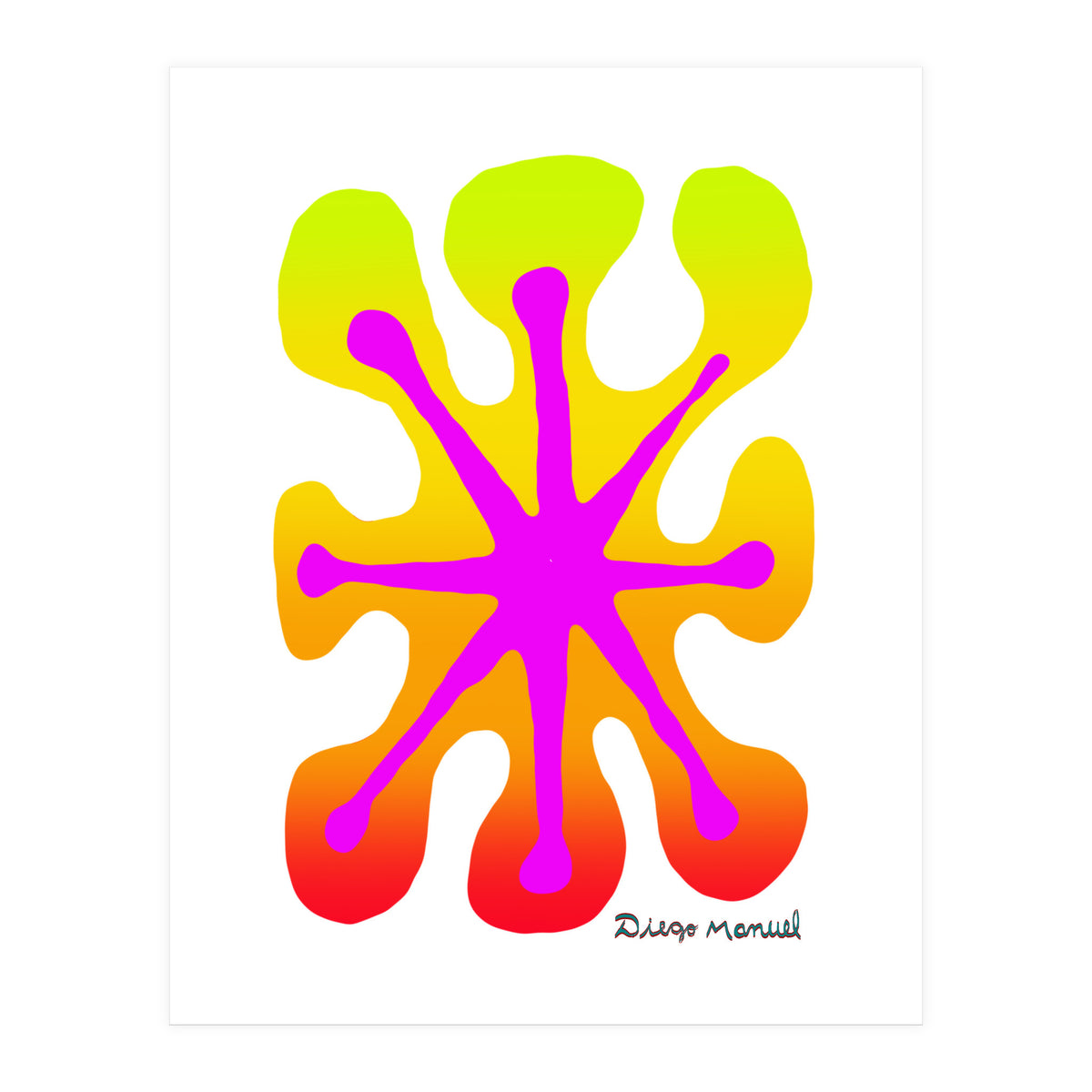 Fuego 98 Copia (Print Only)