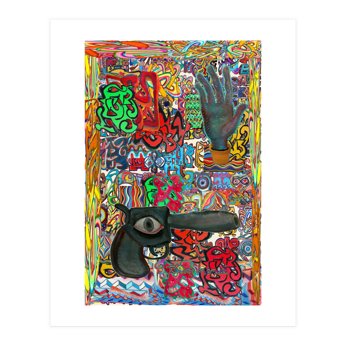 Oficina Del Cobrador 16 (Print Only)