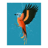 Tropical flying bird (Print Only) thumbnail