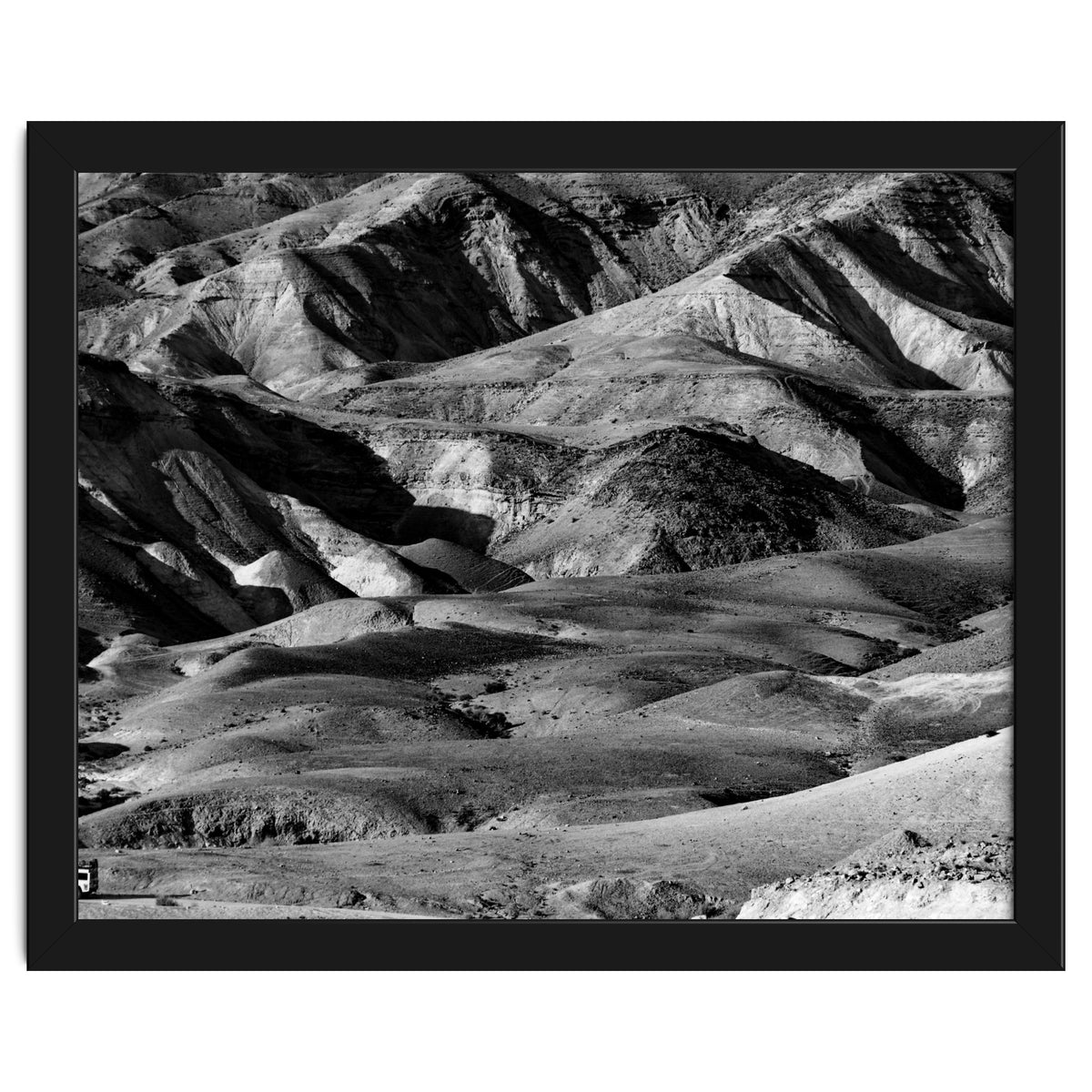 Driving across the Judean Desert